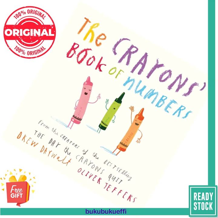 The Crayons’ Book of Numbers by Drew Daywalt, Oliver Jeffers (Illustrator) [HARDBACK] 9780008502188