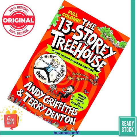 The 13-Storey Treehouse by Andy Griffiths ,  Terry Denton (Illustrator) 9781529074147 [FULL COLOUR]