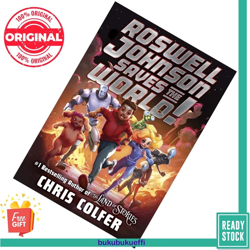 Roswell Johnson Saves the World! (Roswell Johnson #1) by Chris Colfer [HARDCOVER] 9780316515047