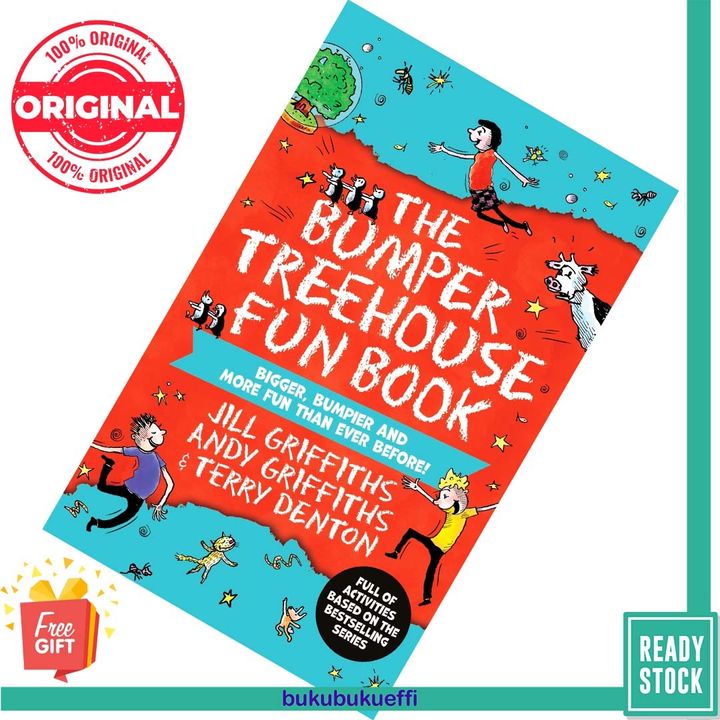The Bumper Treehouse Fun Book by Andy Griffiths, Terry Denton  (Illustrator) 9781529099157
