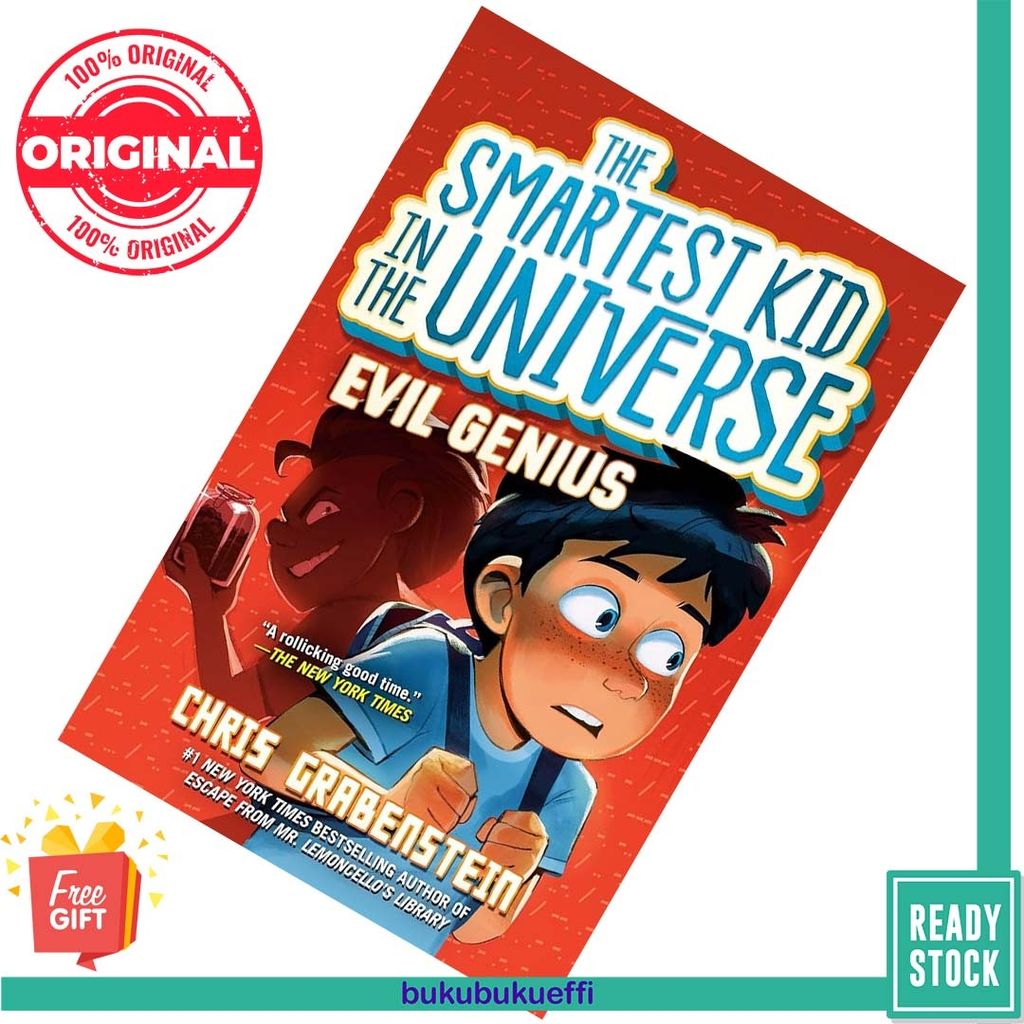 Evil Genius (The Smartest Kid in the Universe #3) by Chris Grabenstein [HARDCOVER] 9780593480915