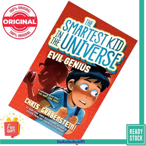 Evil Genius (The Smartest Kid in the Universe #3) by Chris Grabenstein [HARDCOVER] 9780593480915