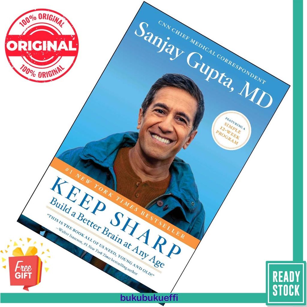 Keep Sharp Build a Better Brain at Any Age by Sanjay Gupta [LARGE PAPERBACK] 9781501166747