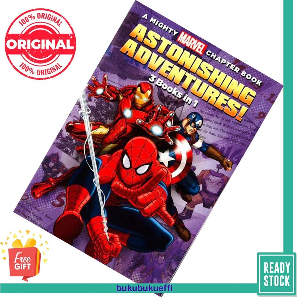 Astonishing Adventures 3 Books in 1 by Marvel Kids 9781484767313