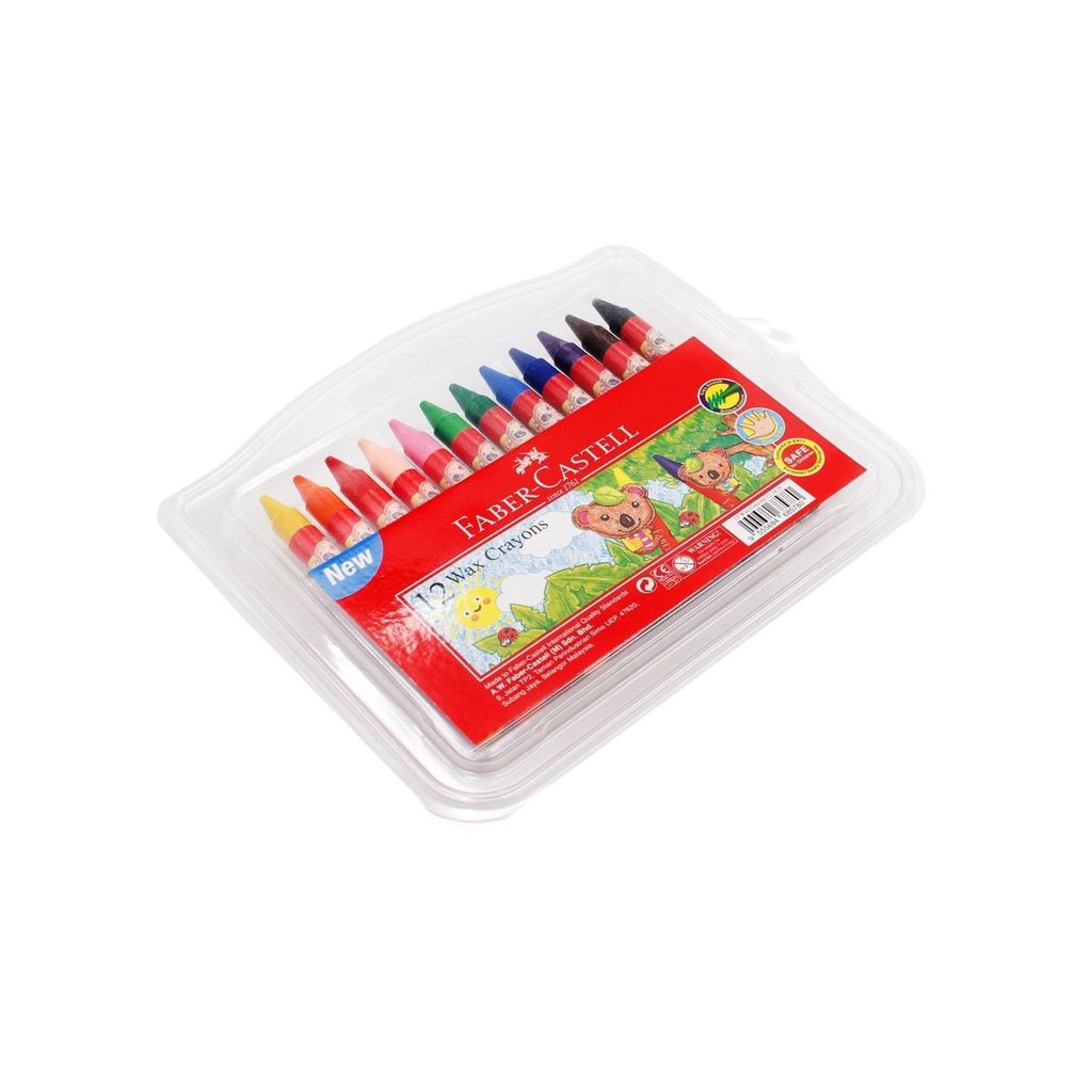 Faber-Castell Wax Crayon 12colors 122425,,.jpg