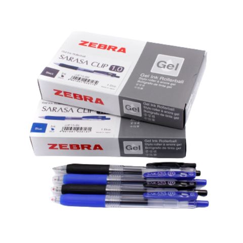 Zebra SARASA Clip  (1.0mm) Gel Ink Rollerball  JJE15,1.jpg