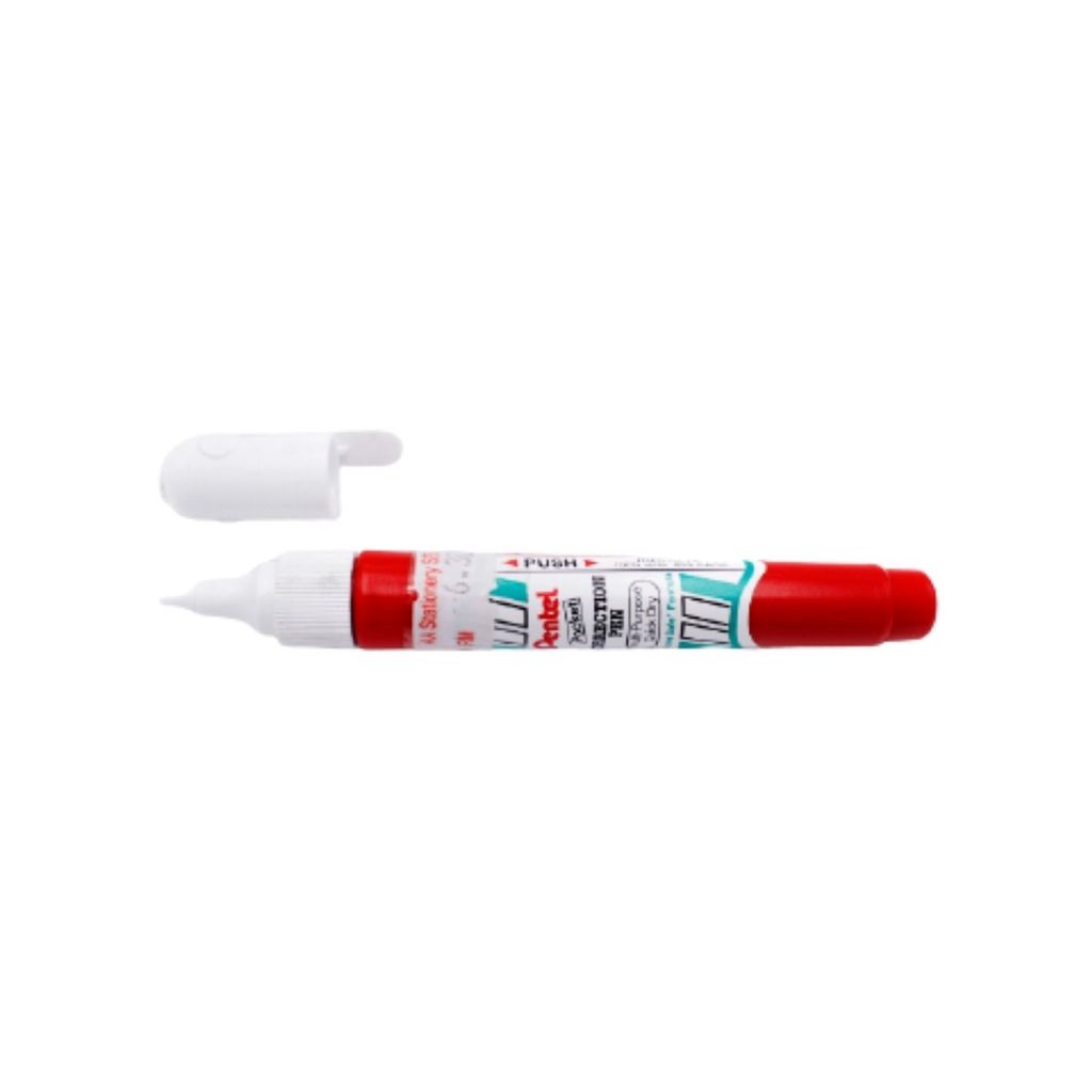 Pentel Correction Pen Pocket (Plastic Tip - Medium) 7ml ZLC21-W.jpg