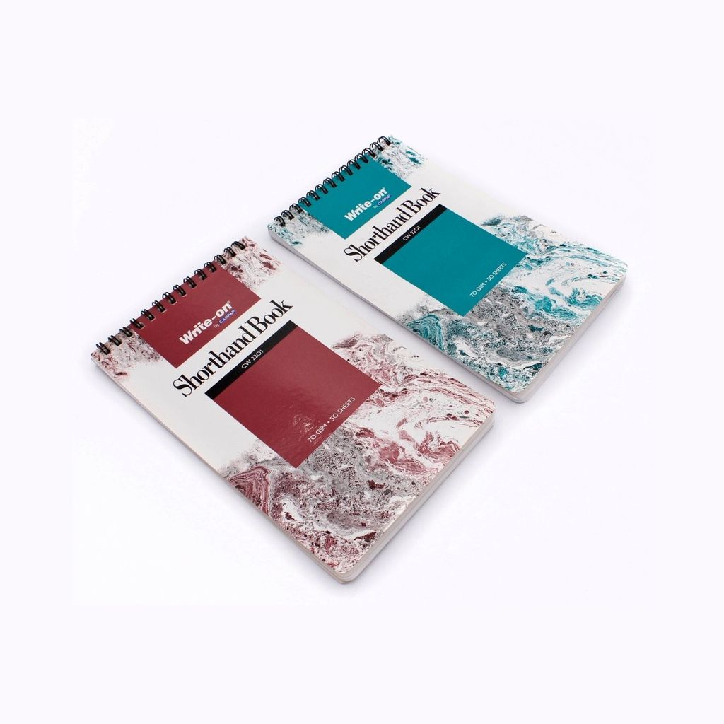 Campap Writeon Shorthand Book 50pgs 70gsm CW 2201 AA Stationery