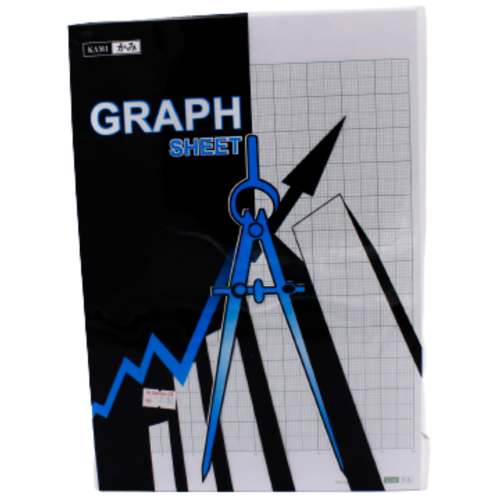KAMI Graph Paper Sheet A4 30sheets SKOT6030 AA Stationery Kota