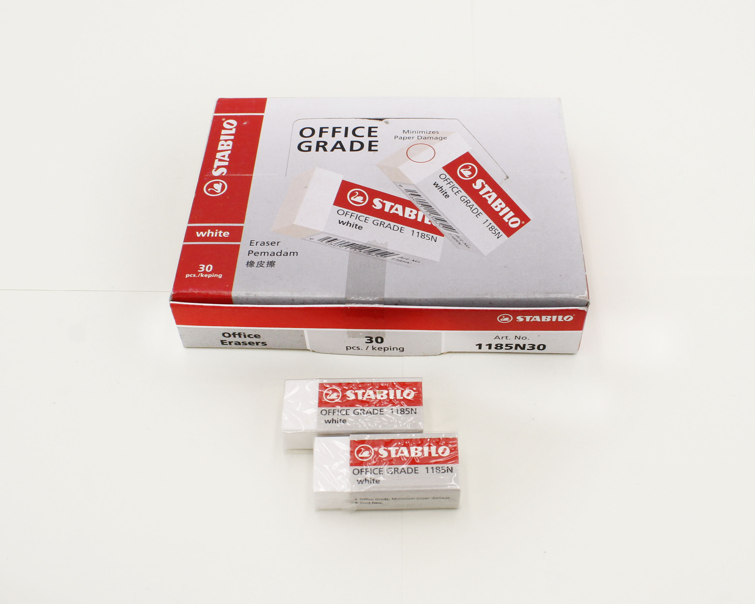 Stabilo Eraser Office Grade (4.2 x 2cm) 1185N – AA Stationery | Online  Store | Kota Kinabalu, Sabah