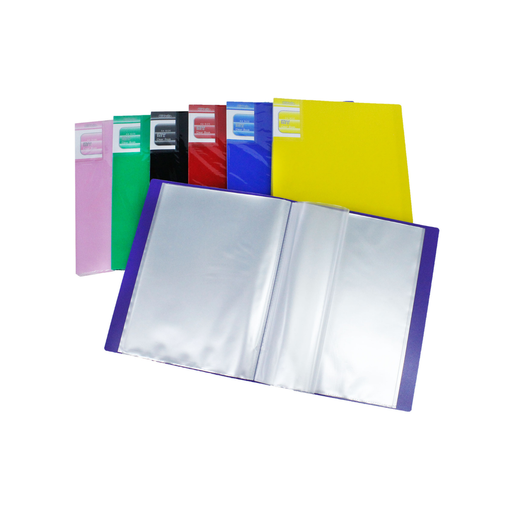 Kidario Clear Book Display File (Solid Color).png
