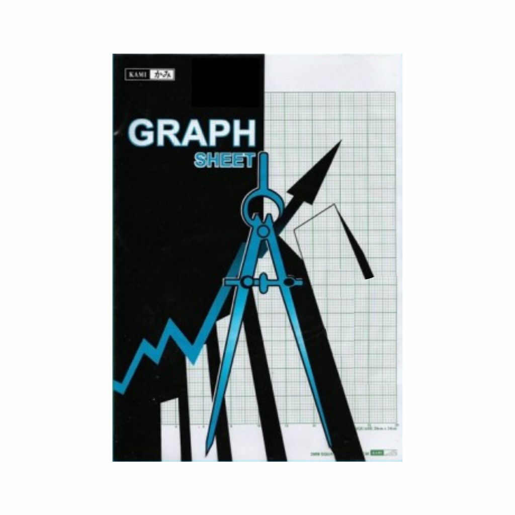 KAMI Graph Paper Sheet A4 30sheets SKOT6030 AA Stationery Kota