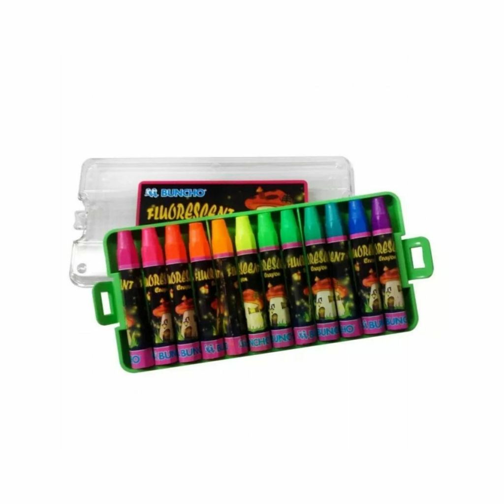Buncho Fluorescent Crayon 12 Colours (2).jpg