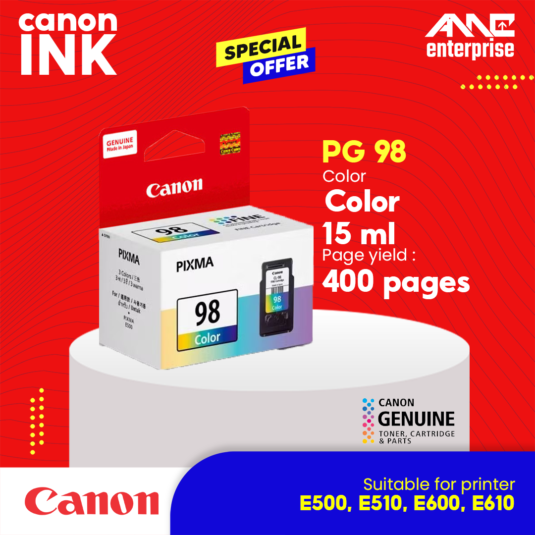 Canon CL98 Ink canon template-03