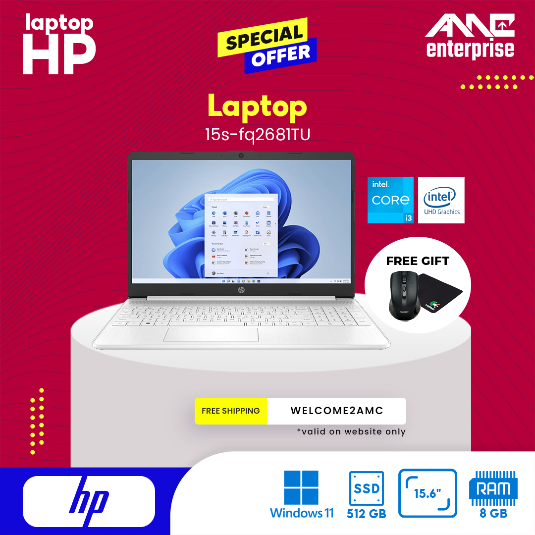 HP Laptop 15s-fq2681tu -01