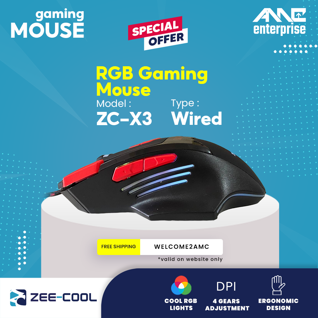 Zee-Cool  RGB Gaming Mouse ZC-X3-02