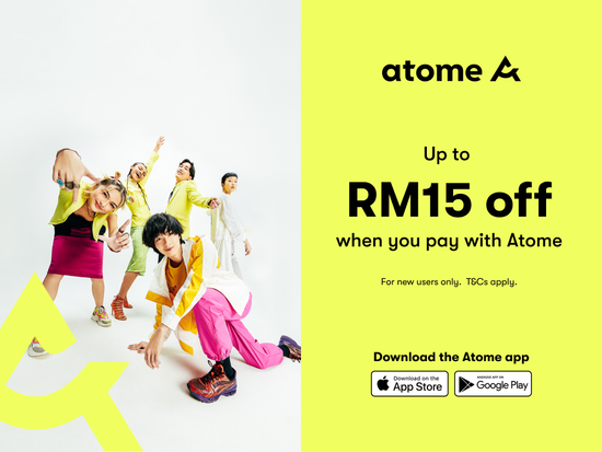 Atome promotion for new customer! | Lady Anne's Outlet