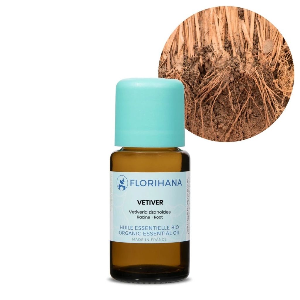 Essential Oil - Sandalwood Organic 50 G - 100% Pure and Natural - Florihana