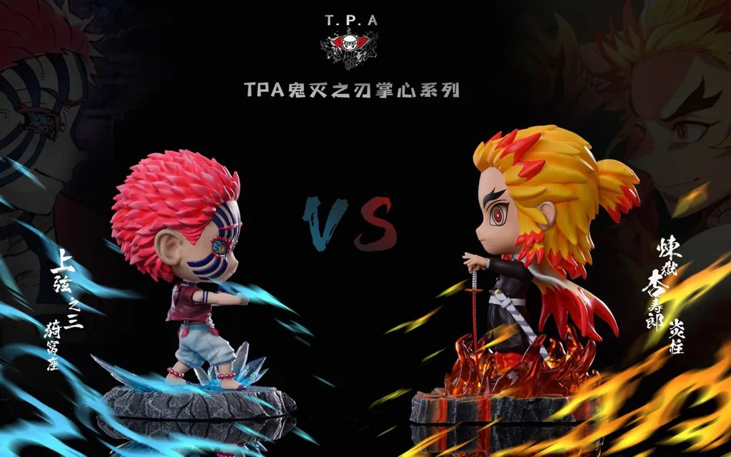 T P A 鬼滅之刃掌心系列第二彈炎柱vs 猗窩座 基隆金證n Gk預訂官網