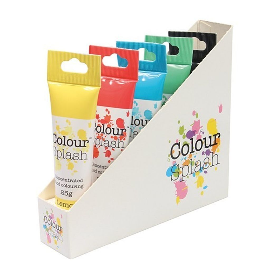 Colour Splash Food Colouring Gel Set Primary (Set of 5) Mybakingmart