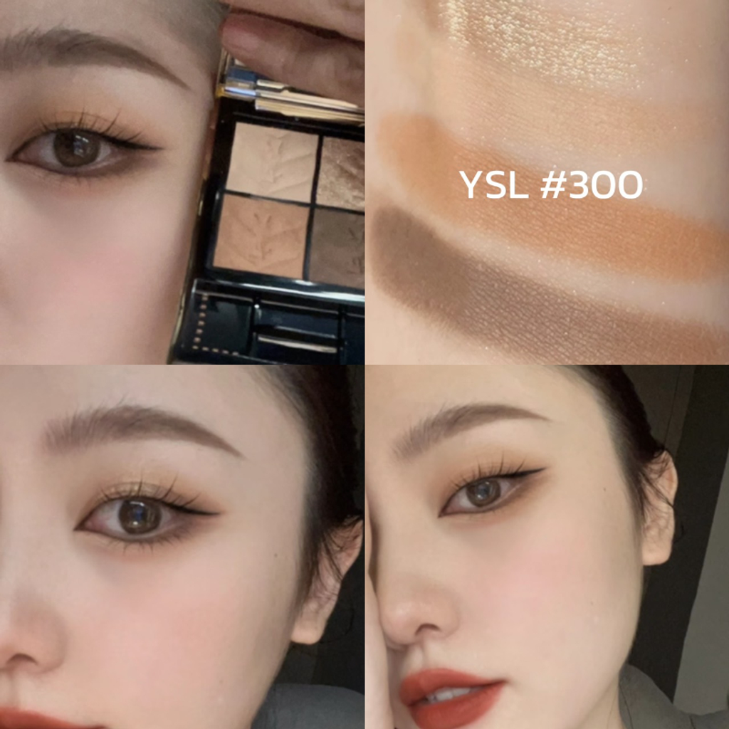 YSL 時尚4色眼影盤 4g-6