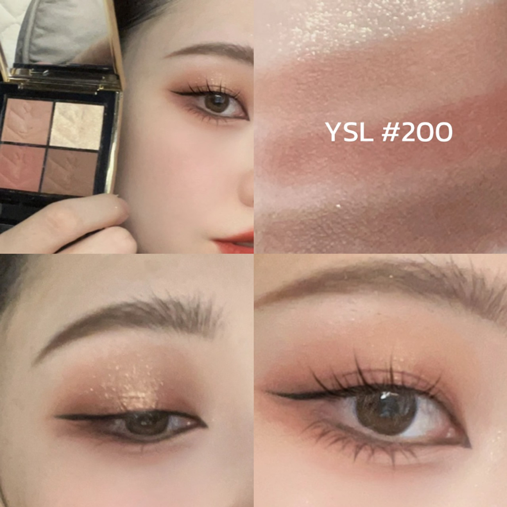 YSL 時尚4色眼影盤 4g-2