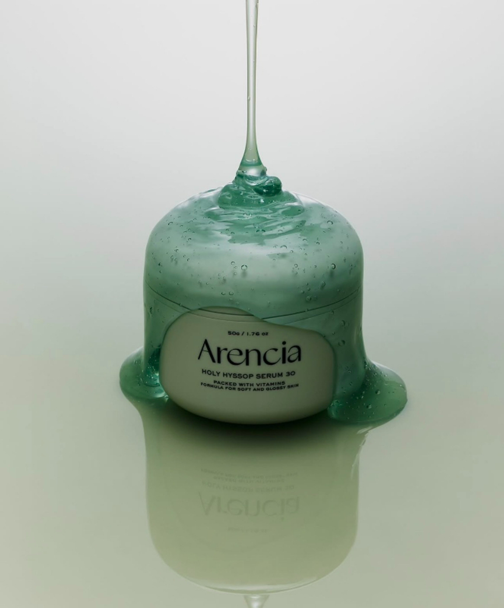 特價一批！韓國 Arencia 牛膝草凝膠精華 50ml-5