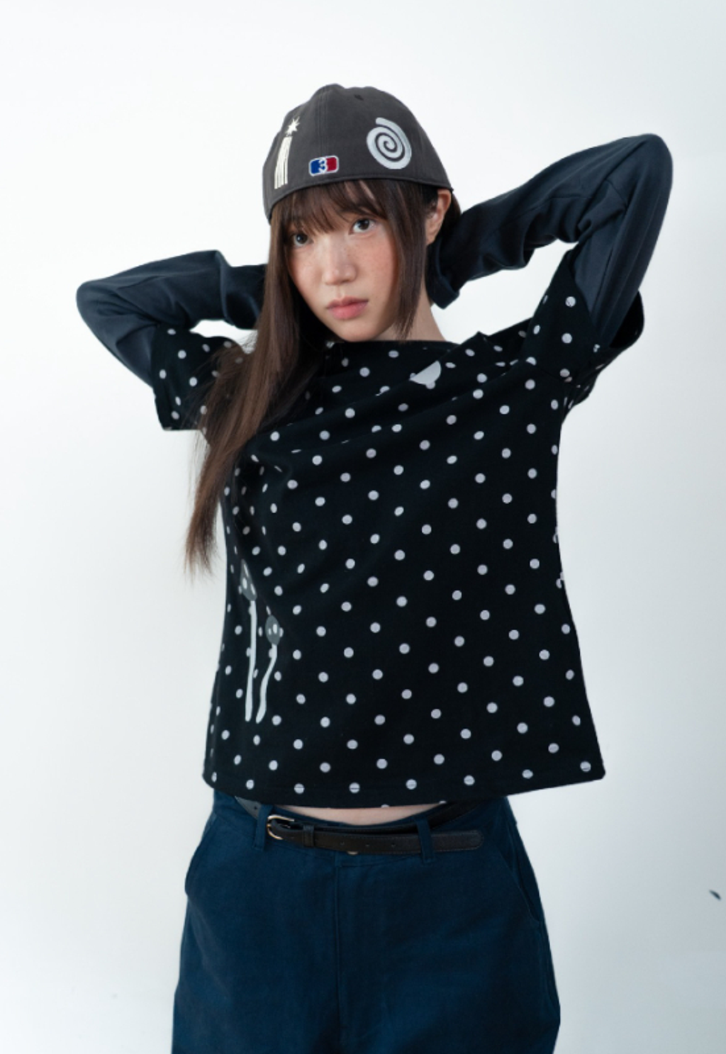 2026韓女最愛的品牌！ BAUF 小眾品牌造型棒球帽 六款 (天使 翅膀 蘑菇 愛心)-1