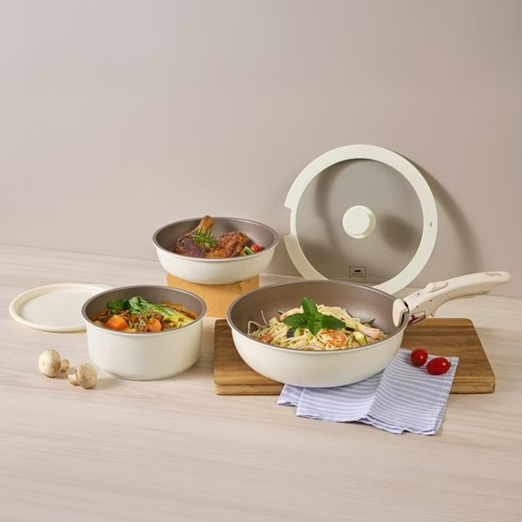 【康寧餐具 】WORLD KITCHEN鑄造鈦不沾可拆卸鍋具六件組(WK-RTD-6P)-15