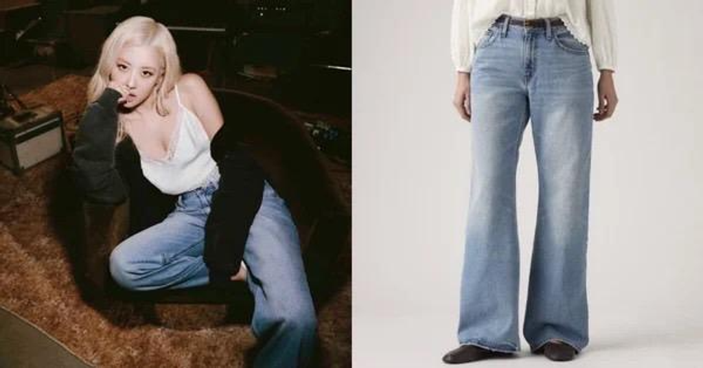 Levi’s × BLACKPINK ROSÉ朴彩英 同款 丹寧褲-3