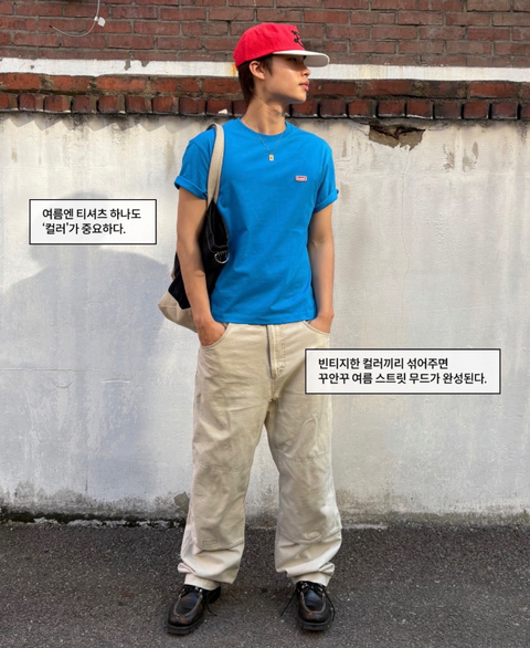 🇰🇷KODAK Breeze 涼感短袖T恤 男女同款 半寬鬆版型-1