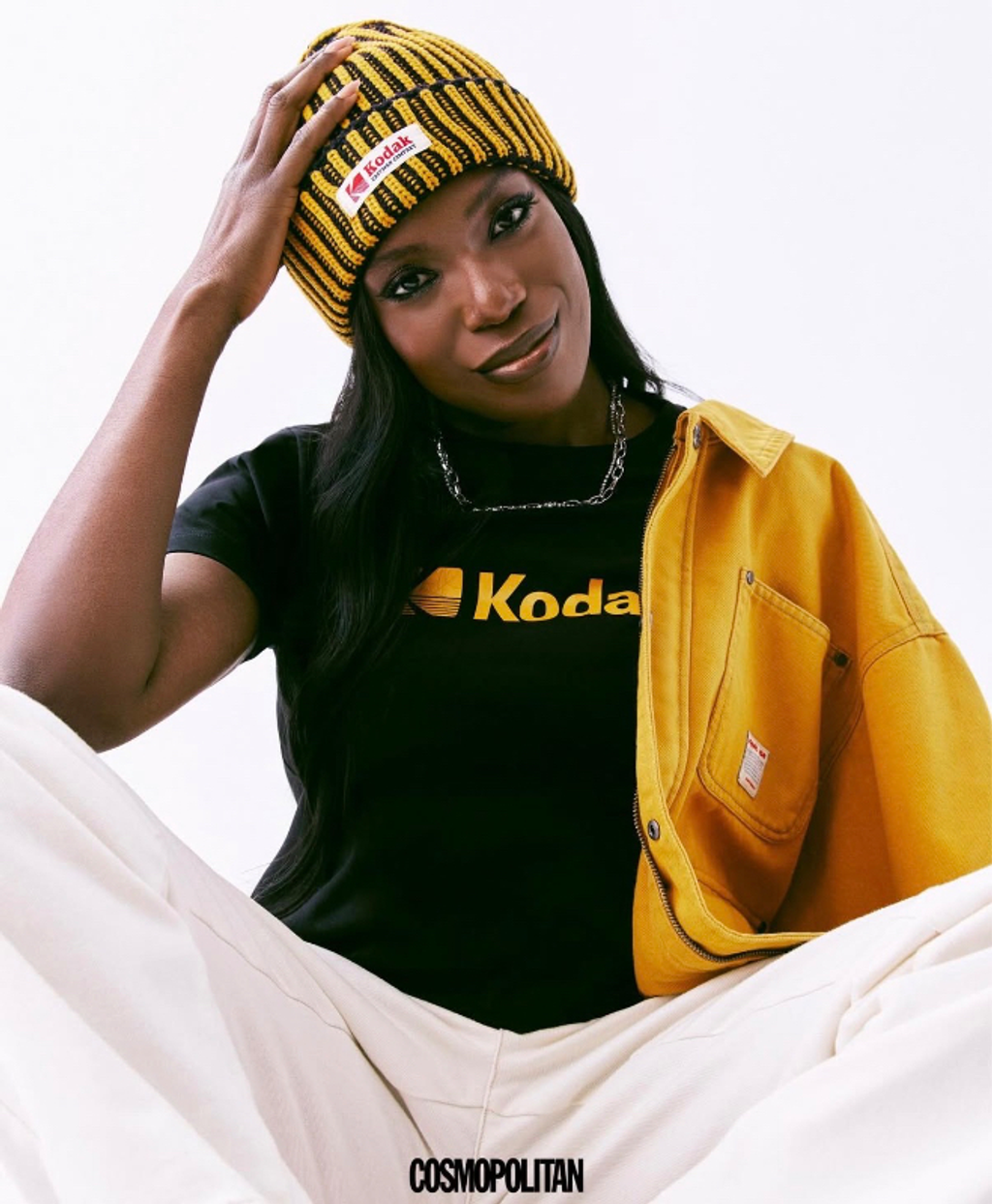 🇰🇷KODAK Apparel Askin涼感短袖T恤 修身女款-5