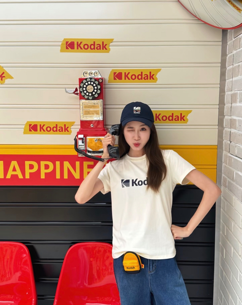🇰🇷KODAK Apparel Askin涼感短袖T恤 修身女款-11