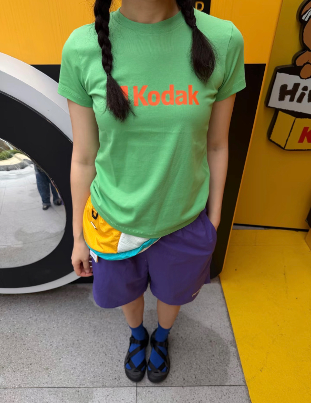 🇰🇷KODAK Apparel Askin涼感短袖T恤 修身女款-9