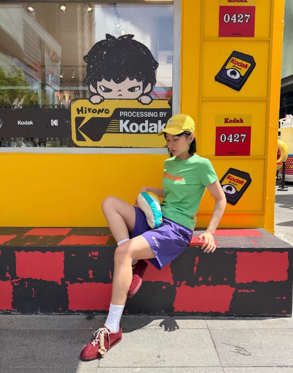 🇰🇷KODAK Apparel Askin涼感短袖T恤 修身女款-7