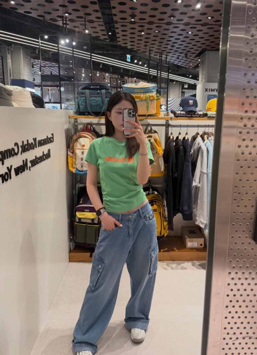 🇰🇷KODAK Apparel Askin涼感短袖T恤 修身女款-10