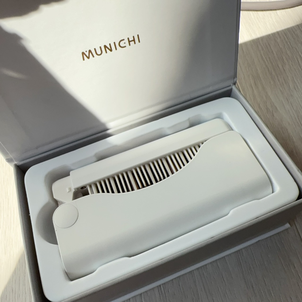 【MUNICHI 沐尼黑】無線摺疊瀏海梳 MRMINI-12