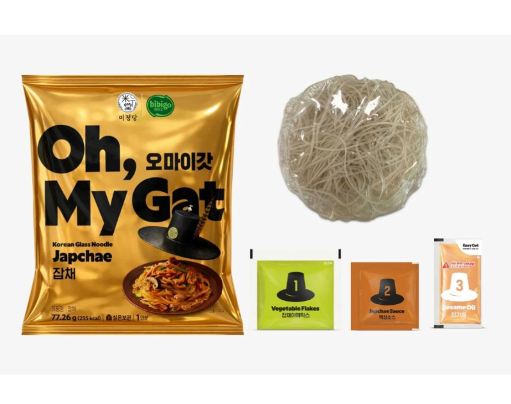 【CJ x Bibigo】Oh My Gat 韓式雜菜冬粉 10包 _ 箱-11