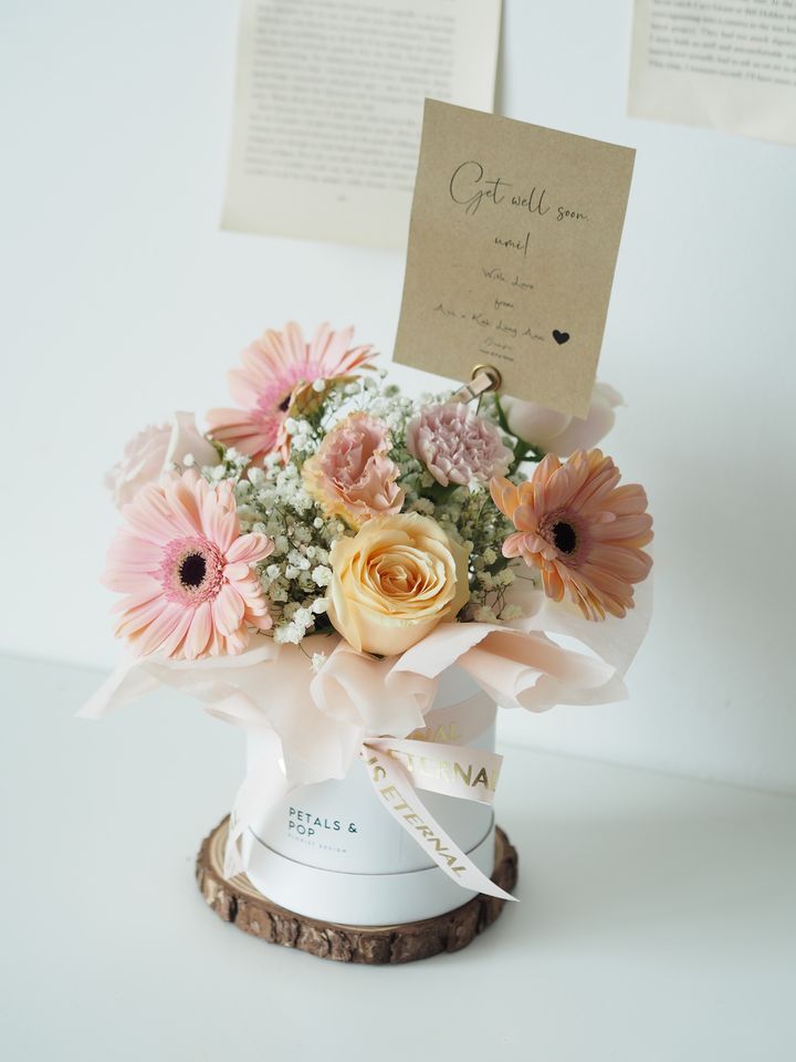 [new bucket] Mix flower bucket - RM198