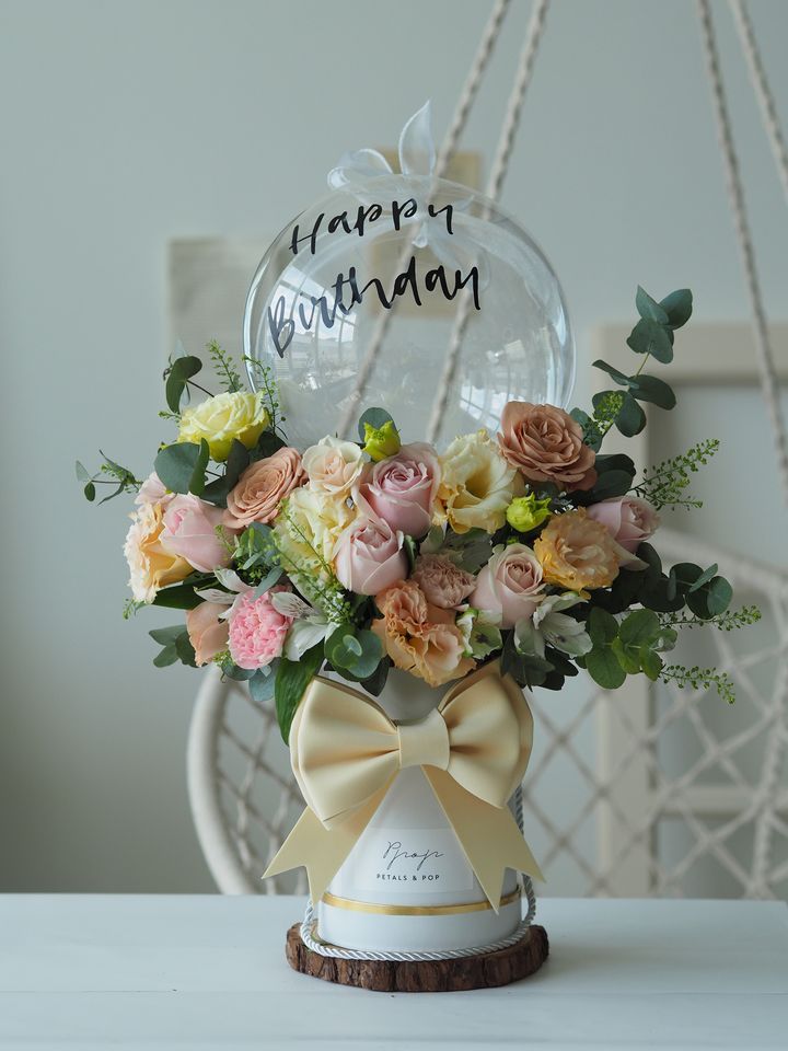 S Size busket bouquet with Balloon - RM258 (6)