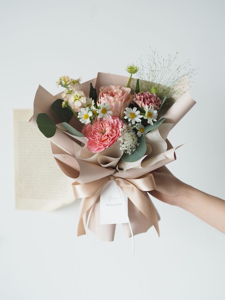 [0new] Mix flowers bouquet - RM89