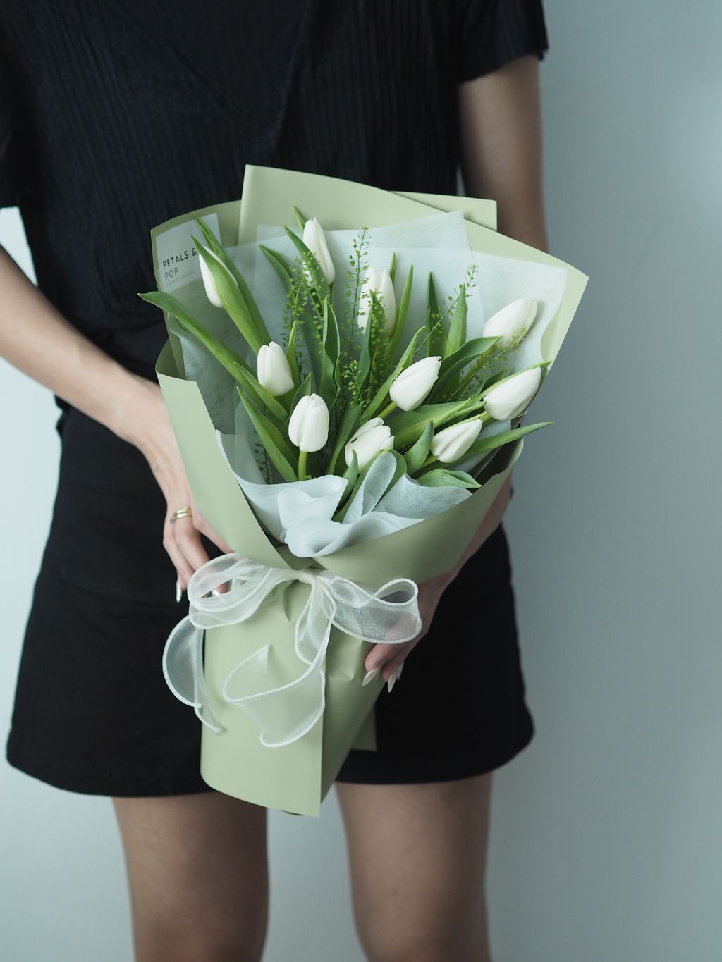 [1new] 9-10 stalks tulip bouquet - RM208.