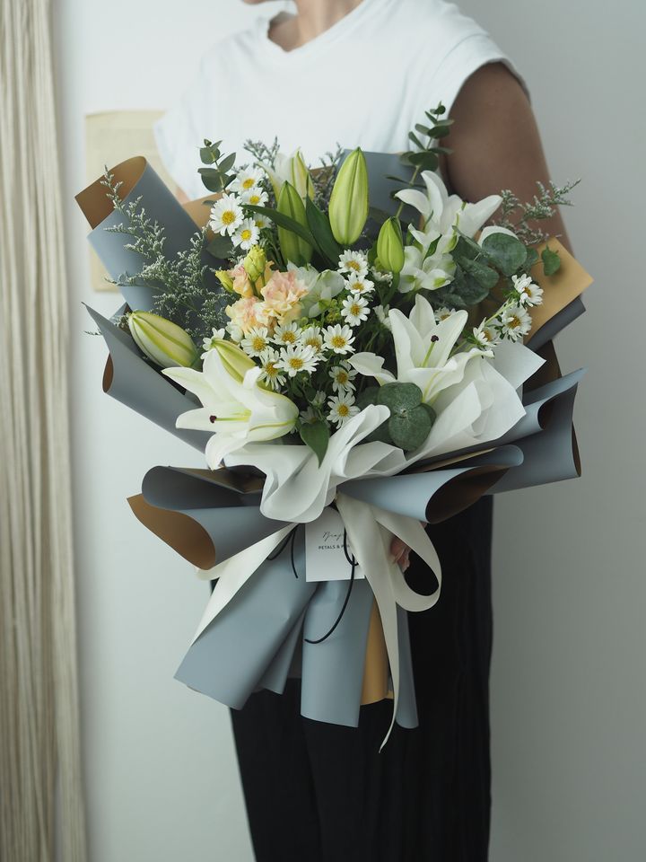 [new] Lilies with foliage - RM198-228