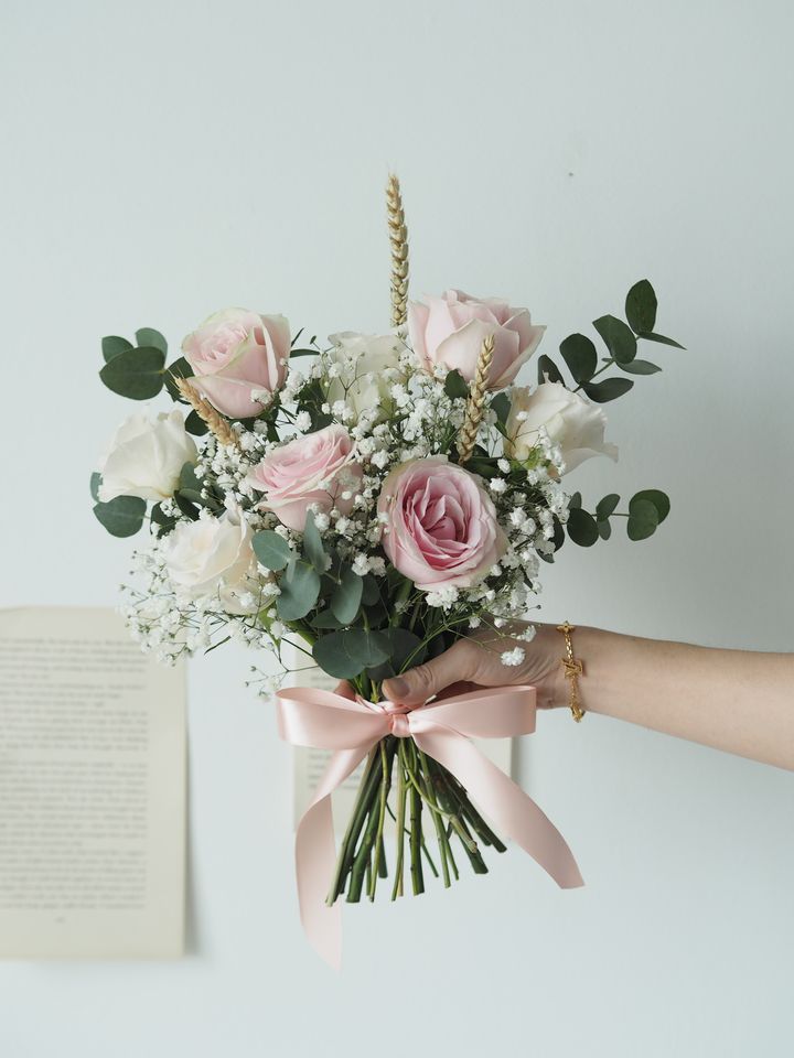 Cream pink Bridal  - RM189