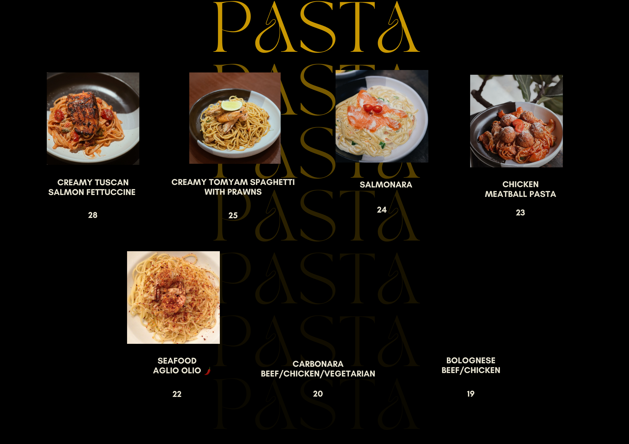 Digital Menu