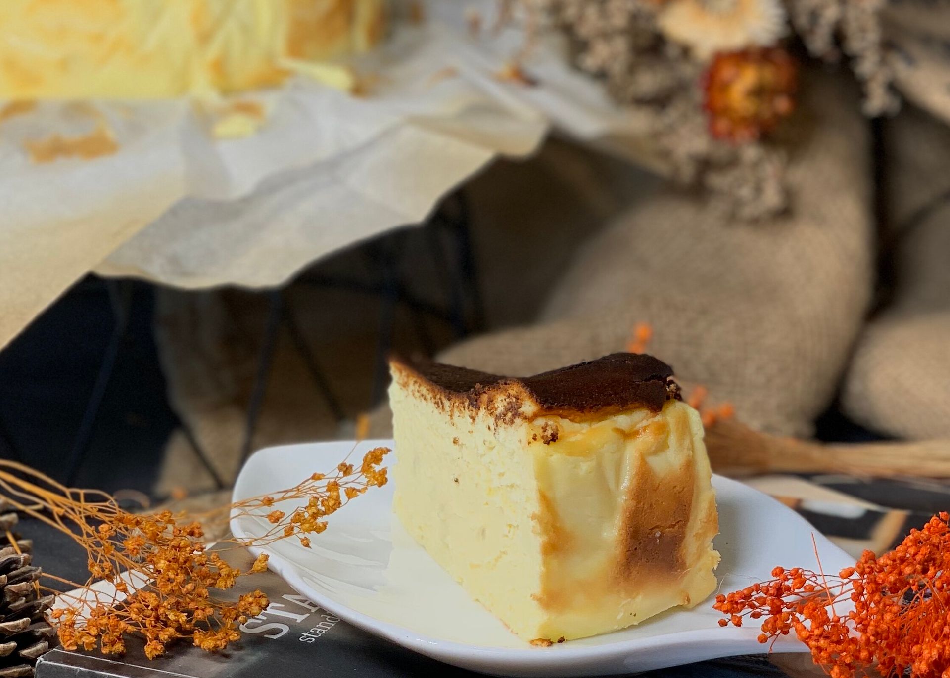 The Bold Lab | Cake Delivery in Kota Bharu | Order Cakes Online | BURNT CHEESECAKE