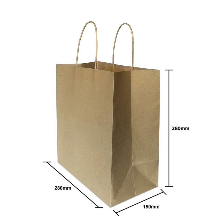 Kraft bag M - size