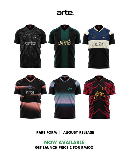 NEW AUGUST RELEASE : RARE FORM JERSEY | Arte Store