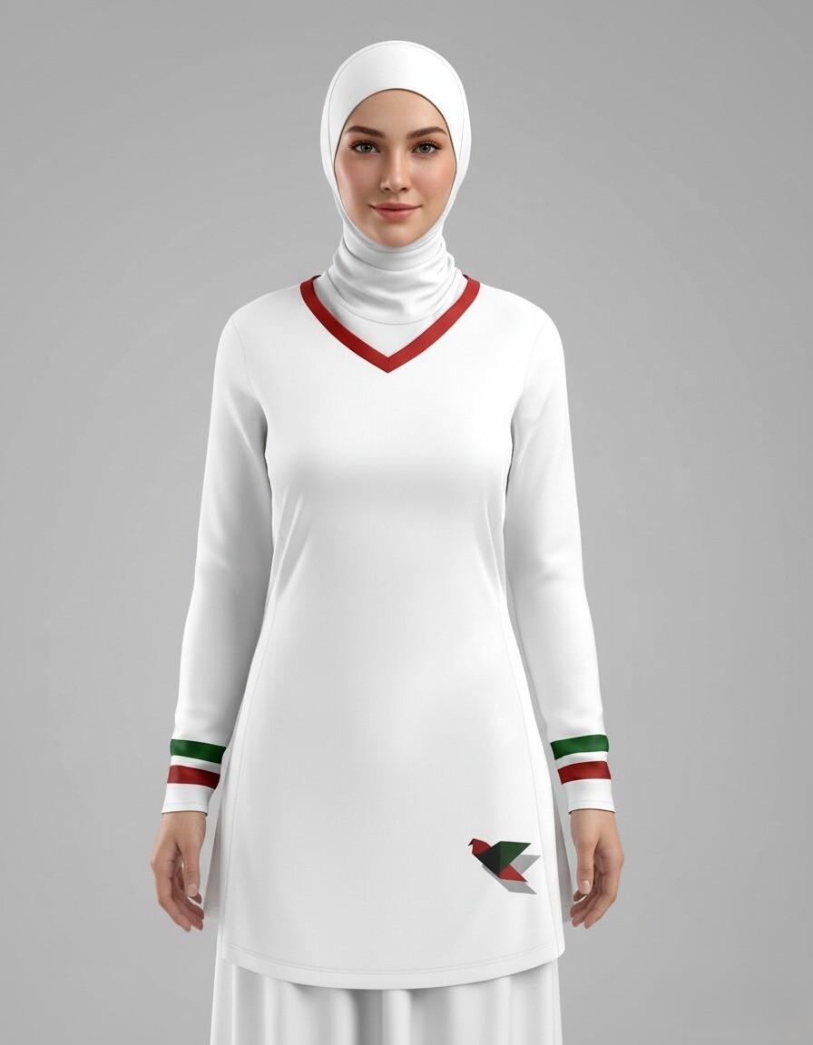 Muslimah White Birdie
