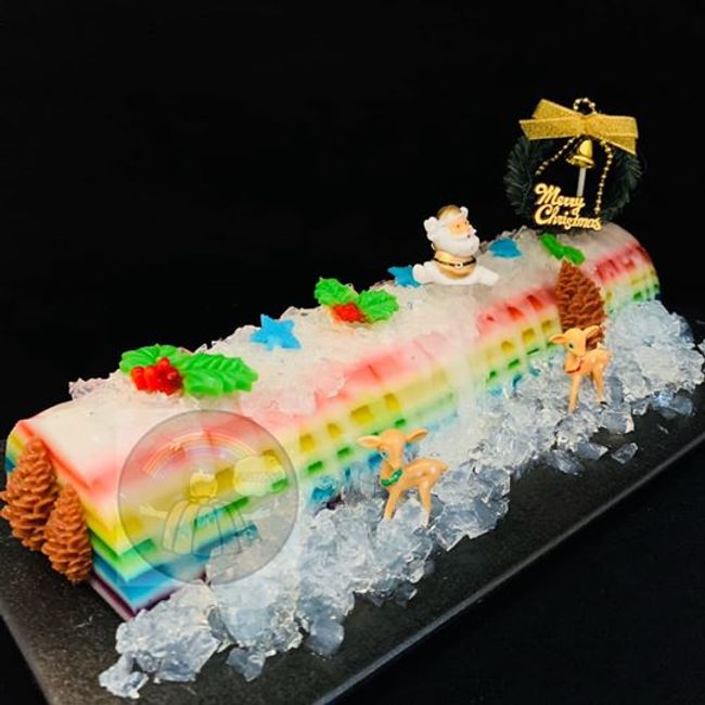 Jelly B |  - Xmas Log Jelly Cake